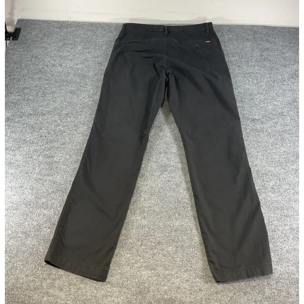 Levi's XX Chino Standard Taper 34x34 Men's Stretch Straight Pants Black New